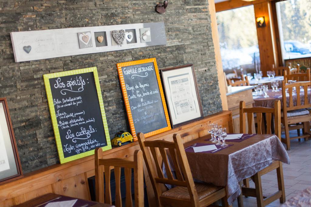 Hotel Restaurant La Darbella Les Rousses Exterior photo